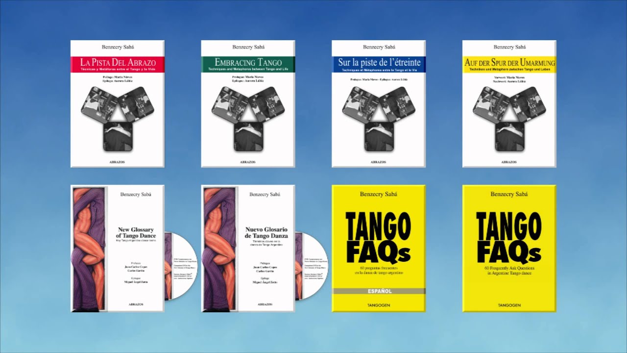 Libros de Tango / Tango books by Gustavo Benzecry Sabá