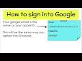 How To Log Into Google Slides And Docs