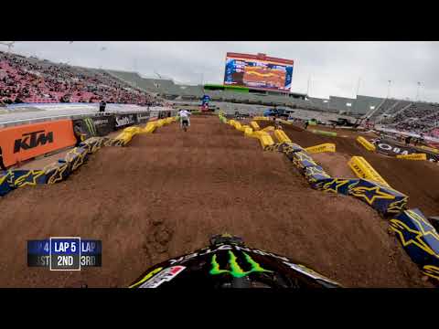 GoPro: Malcolm Stewart | 2021 Monster Energy Supercross | SLC 1 | 450 Heat 2 Highlights