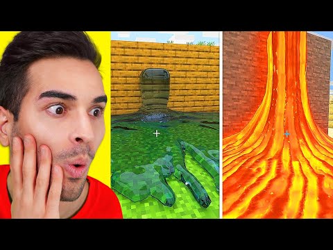 REAGISCO AI VIDEO REALISTICI DI MINECRAFT