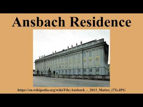 Ansbach Residence