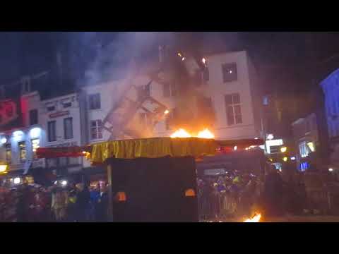 Aalst Carnaval 2018 - Popverbranding: Oilsjt, Goi Stad Van Men Droeimen