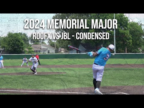 RoofX vs JBL - 2024 Memorial Major!  Condensed Game