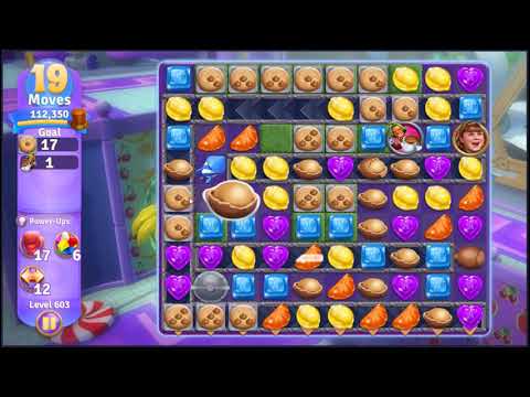 Wonka's World of Candy Level 603 - NO BOOSTERS + FULL STORY 🍫 | SKILLGAMING ✔️