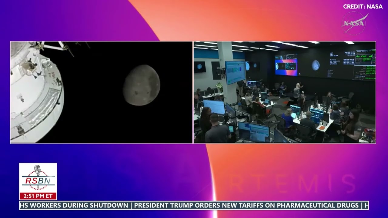 WATCH: The Lunar Observation Period Begins for the Crew of Artemis II - 04/06/26
