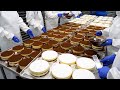 oddly satisfying video! amazing cake mass production factory BEST5 - korean street food