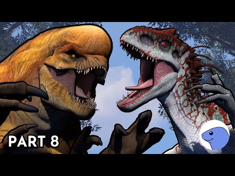 Distortus Rex vs Indominus Rex (Lv. 30) | Animation (Part 8)