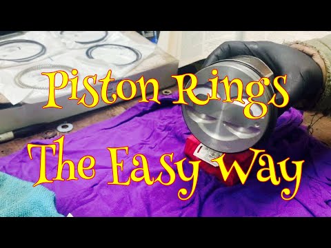 Installing SBC Piston Rings - Cheap Vortec 350 Build