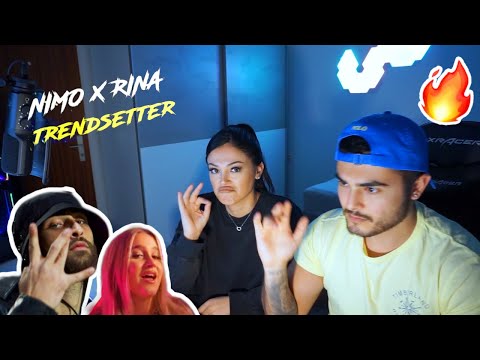 NIMO mit krasser NEWCOMERIN 😳 NIMO x RINA - TRENDSETTER REACTION | Crystal Mert & Billie Jean