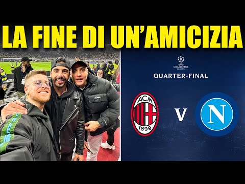ODDIO È VERAMENTE FINITA L'AMICIZIA TRA AWED e DADDA! - MILAN vs NAPOLI ALLO STADIO E FINISCE MALE!