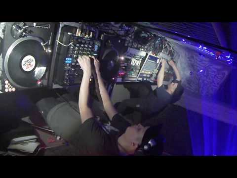 HEISA Live & Stefan ZMK - Liveset vs DJ @ KMK @ Trax Belgium 2017 [ tekno | dnb | hardcore ]