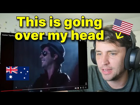 American reacts to Austen Tayshus - Australiana