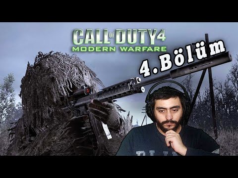 İmran Zakhaev'e Suikast Düzenliyoruz | Bölüm 4 | Call Of Duty 4:Modern Warfare Türkçe