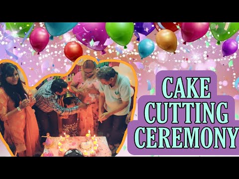 Ritisha Cake cutting ceremony | ritisha birthday party part 4