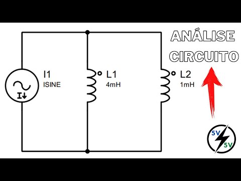 Circuito em CA c/ INDUTORES - Análise e resolução de exercício