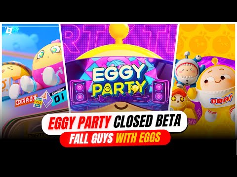 Eggy Party: battle royale by NetEase Games, started closed beta on Android in Netherlands and UK - YouTube