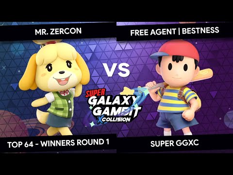 Super GGxC - Mr. Zercon (Isabelle) vs Free Agent BestNess (Ness) - Top 64 - Winners Round 1