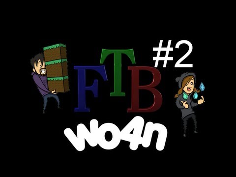Minecraft: Let´s Play FTB Ultimate med Wo4n #2