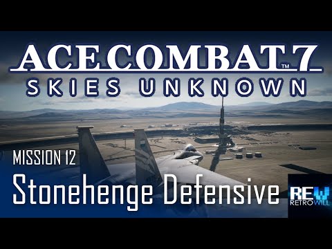 Ace Combat 7 – Mission 12 “Stonehenge Defensive” | Cockpit View (Expert Control