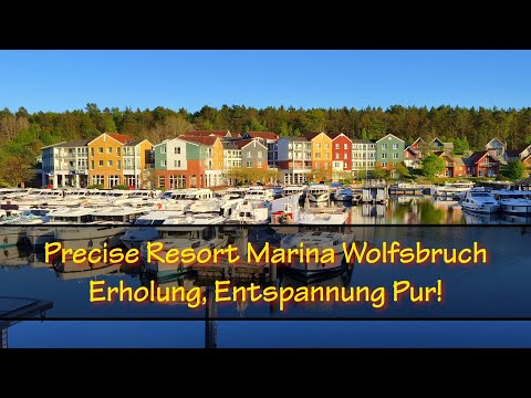 Besuch des Precise Resort Marina Wolfsbruch bei Rheinsberg unweit Berlins im Frühling 2025 in 4K