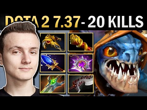 Slark Gameplay Miracle with 20 Kills and Slayer - Dota Ringmaster