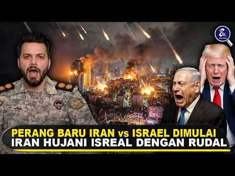 ISRAEL DIHUJANI RUDAL IRAN, LEDAKAN BESAR DIMANA-MANA! Fakta Dibalik Serangan Terbaru Iran ke Israel