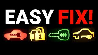 How To Fix & Reset Immobilizer Warning Light Stays On or Flashing Immobilizer / Key Symbol Light On