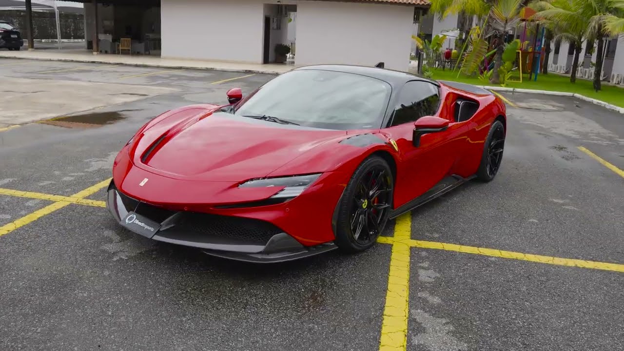 FERRARI SF90 IN BRAZIL!