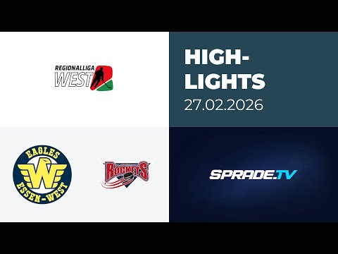 27.02.2026 - Highlights - Eagles Essen-West vs. EG Diez-Limburg Rockets