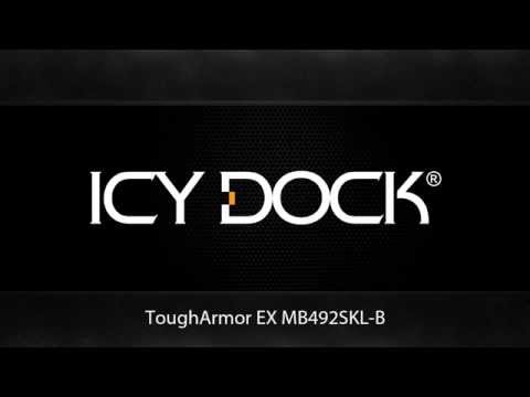„Icy Dock ToughArmor EX“ (MB492SKL-B) video