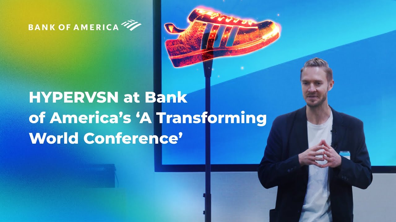 HYPERVSN at the Bank of America event l HYPERVSN CEO and Founder Kiryl Chykeyuk