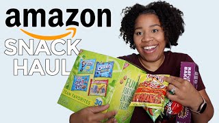 HUGE Amazon Snack Haul for a Month + How to Use SUBSCRIBE & SAVE| Family of 6