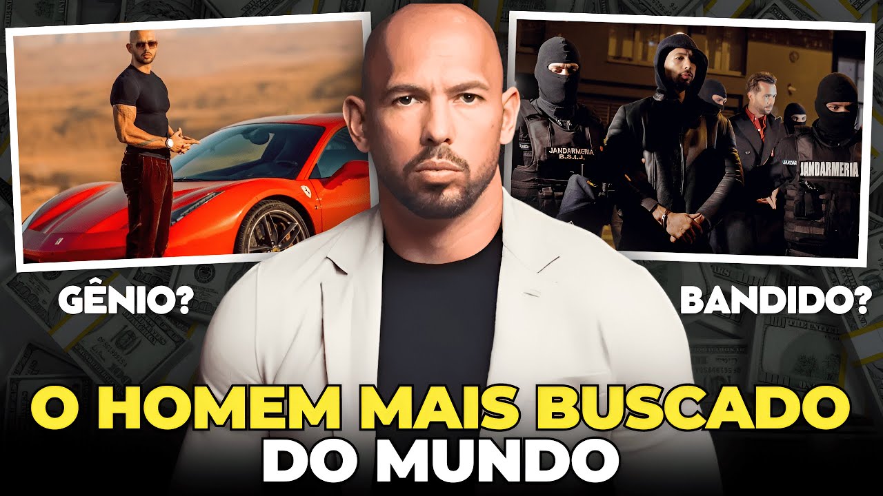 A MULTIMILIONÁRIA E CONTROVERSA HISTÓRIA DE ANDREW TATE