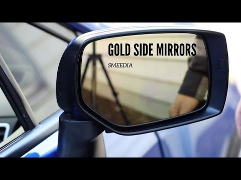 Gold Wide Angle Side Mirrors!