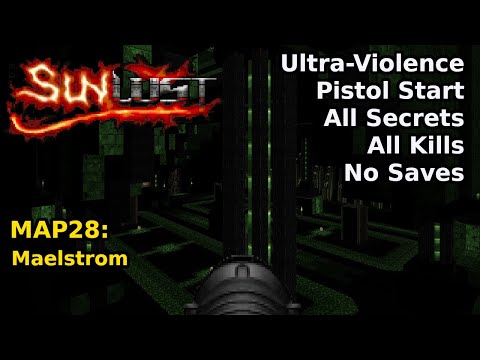 Doom II: Sunlust - MAP28: Maelstrom (Ultra-Violence 100%)
