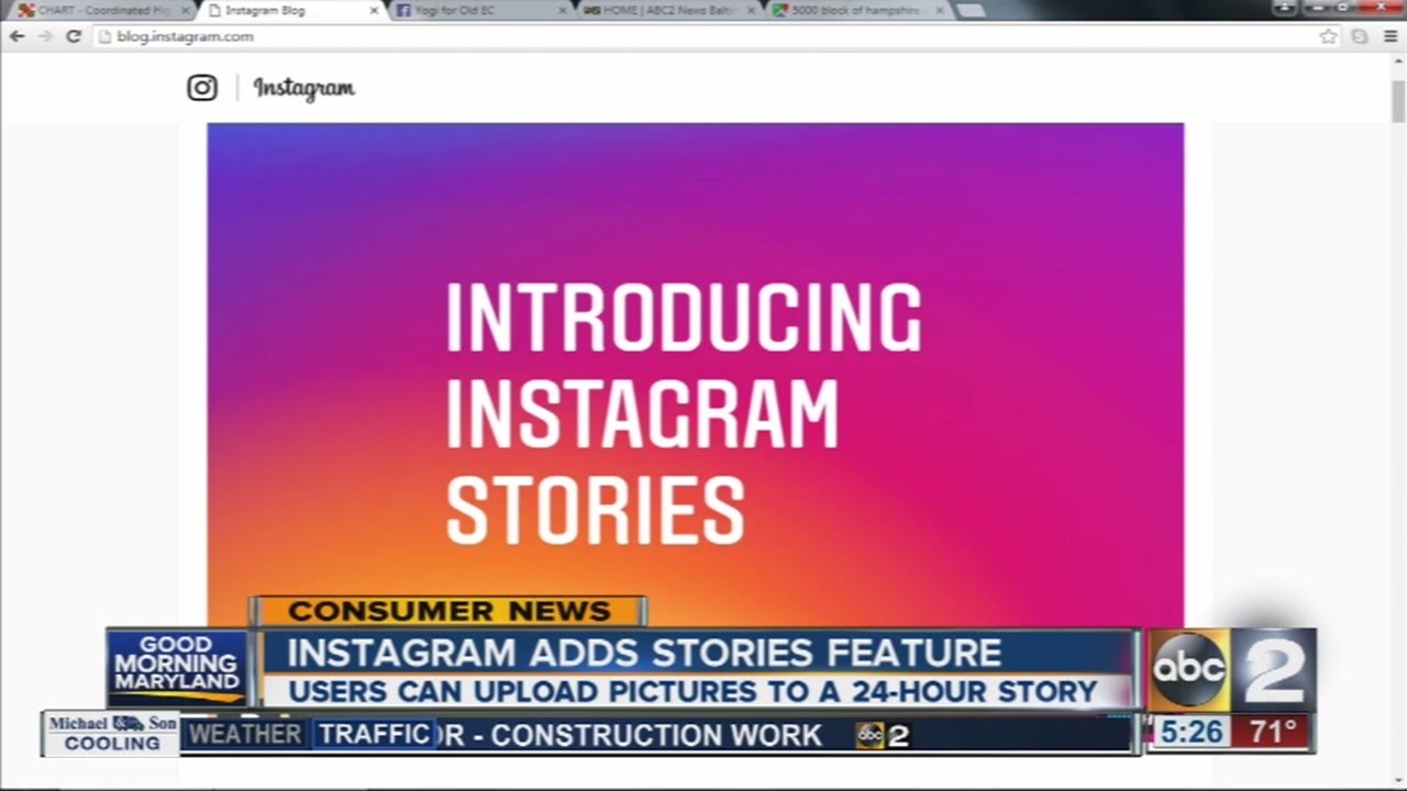 Instagram adds new Stories feature similar to Snapchat