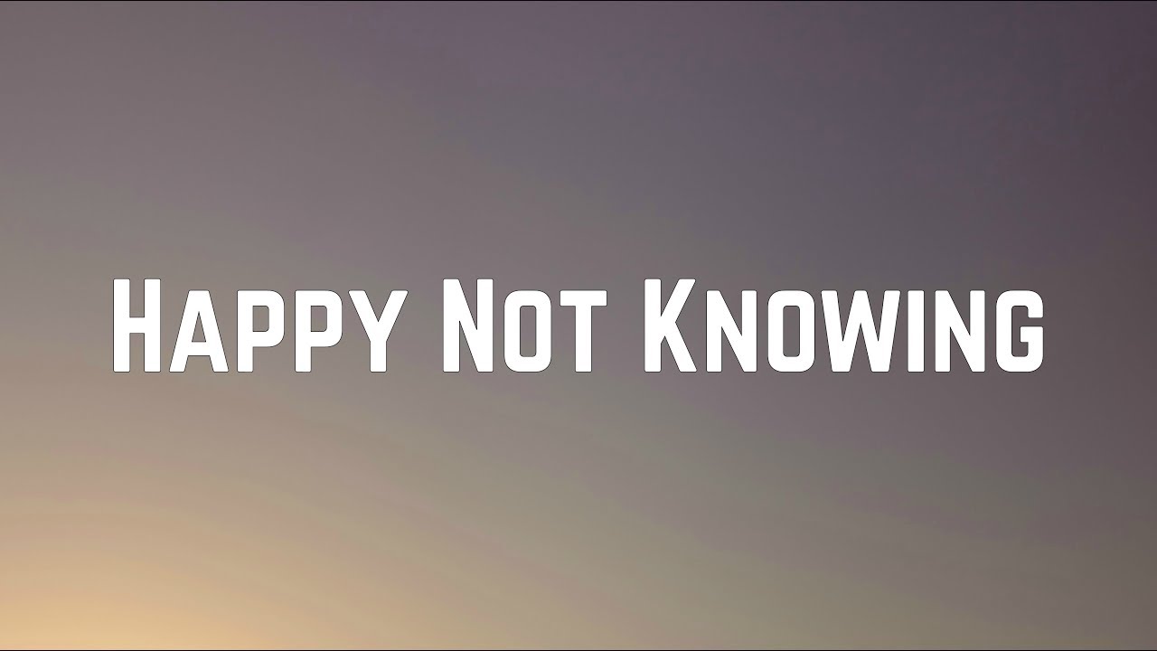 Carly Rae Jepsen - Happy Not Knowing (Lyrics)