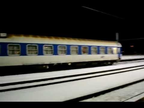 ZSSK 163 058-1 erreicht mit R 441 Excelsior Kosice - Cheb hl n Poprad Tatry.MOV