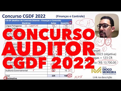 Concurso CGDF 2022! Análise do edital e dicas de estudo
