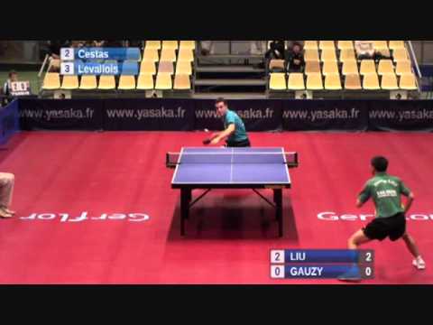 Simon Gauzy-Liu Song [French Pro A 2011-2012 Levallois-Cestas]