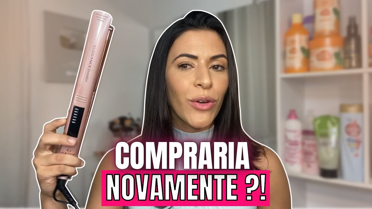 RESENHA COMPLETA APÓS 1 ANO DE USO: CHAPINHA GAMA ELEGANCE LED KERATION | Larisse Gama