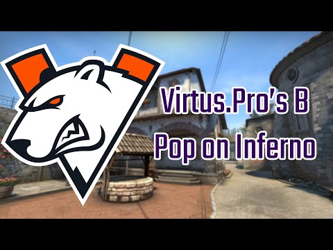 Virtus Pro's B Pop on Inferno
