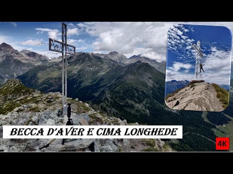 Becca d'Aver e Cima Longhede, anello da Torgnon in 4K