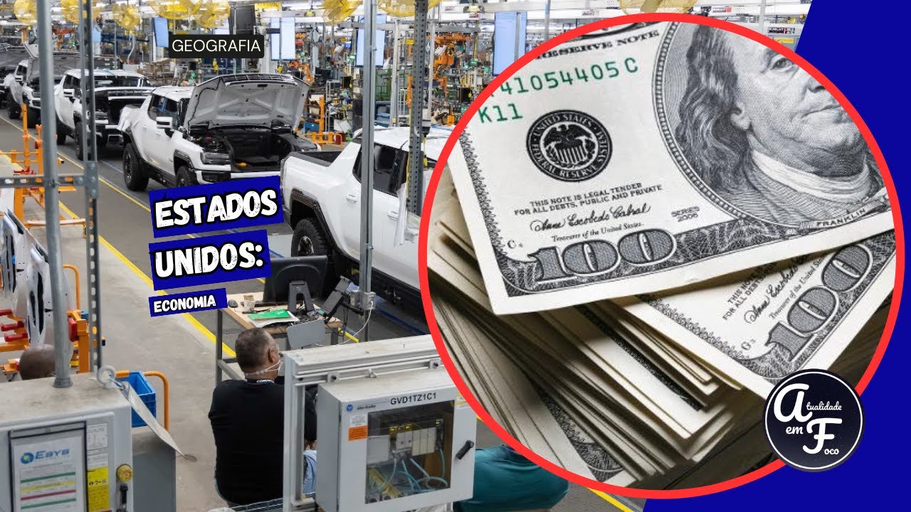 A economia dos Estados Unidos (GEOGRAFIA)