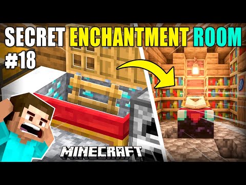 Underground Enchantment Room!! | Minecraft Survival #18