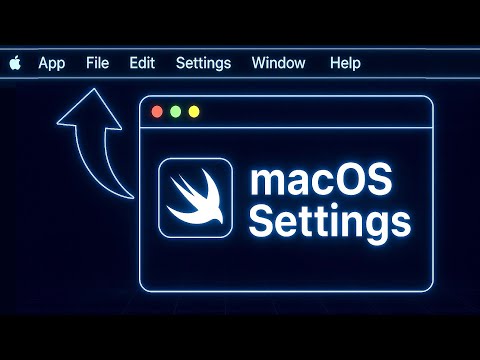 Add Custom Settings to the macOS Menu Bar with SwiftUI Commands thumbnail