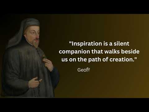 Geoffrey Chaucer | inspiration quotes |Golden quotation #goldenquotatio#inspirationalquotes #quotes