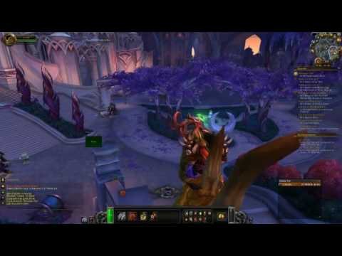 WoW Legion PVE: Resto Druid Gameplay - Suramar Walkthrough (Lore & Questing) Part 4
