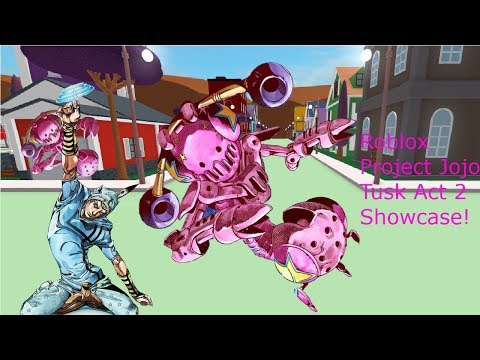 Roblox Project Jojo Tusk Act 2 Showcase Apphackzone Com - tusk act 4 requiem roblox