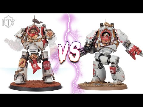 an extremely unsatisfying video about the Legion Contemptor upgrades